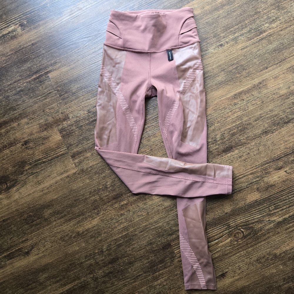 Athleta Allyson Felix Pink Legend 7/8 Leggings